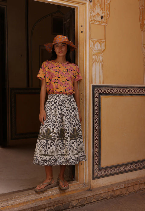 Ete Hat in Mini Floral