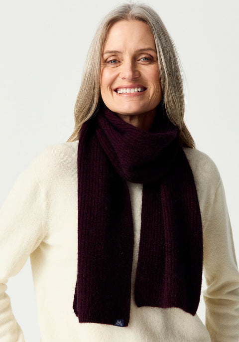 Ribbed Scarf in Various Colours
