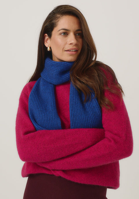 Ribbed Scarf in Various Colours
