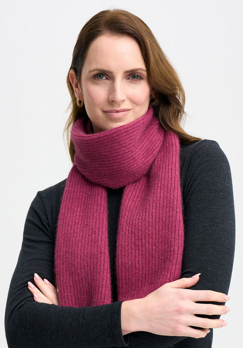 Ribbed Scarf in Various Colours