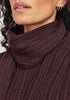 Rib Merino Scarf in Various Colours