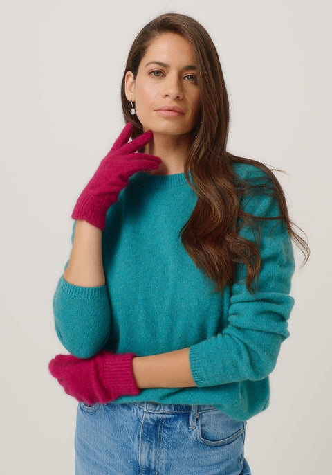 Merino and Possum Gloves in Assorted Colours
