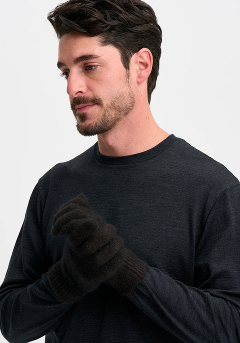 Merino and Possum Gloves in Assorted Colours