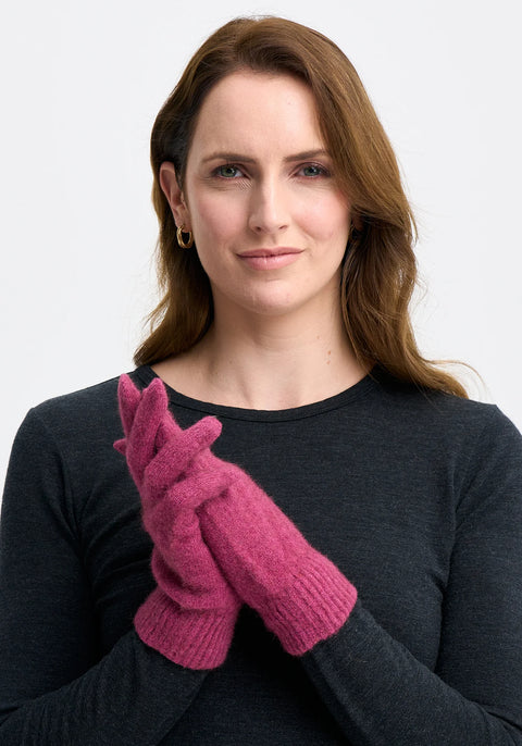 Merino and Possum Gloves in Assorted Colours