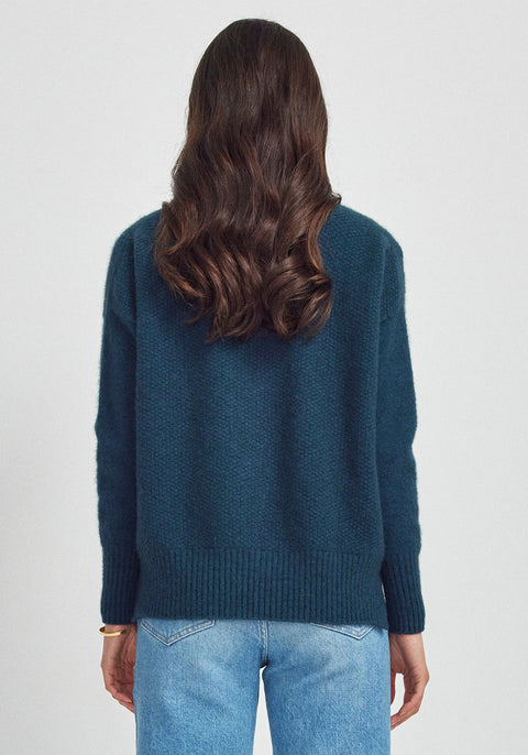 Sofia Sweater in Deep Teal
