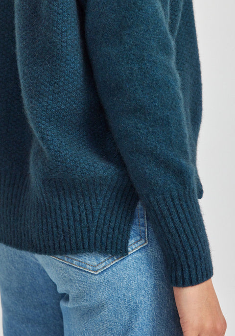 Sofia Sweater in Deep Teal