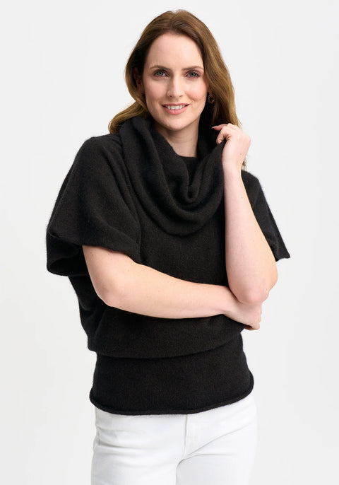 Olivia Cape in Chocolate
