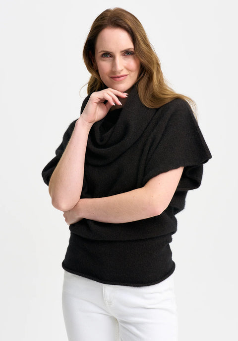 Olivia Cape in Chocolate