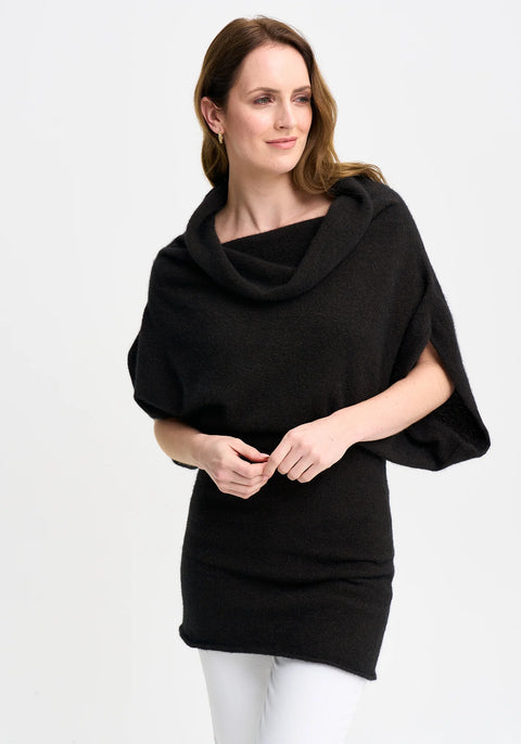 Olivia Cape in Chocolate