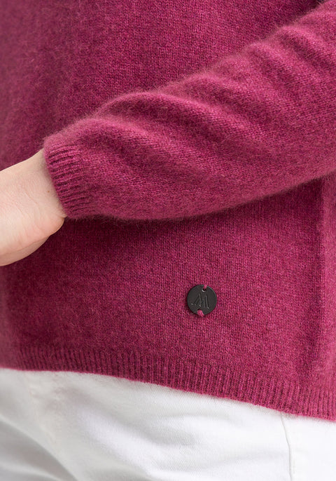 Mia Crew Sweater in Magnolia
