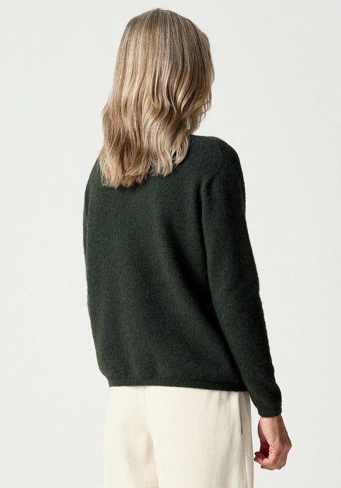 Mia Crew Sweater in Wilderness