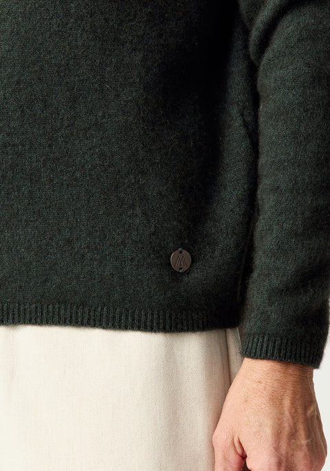 Mia Crew Sweater in Wilderness