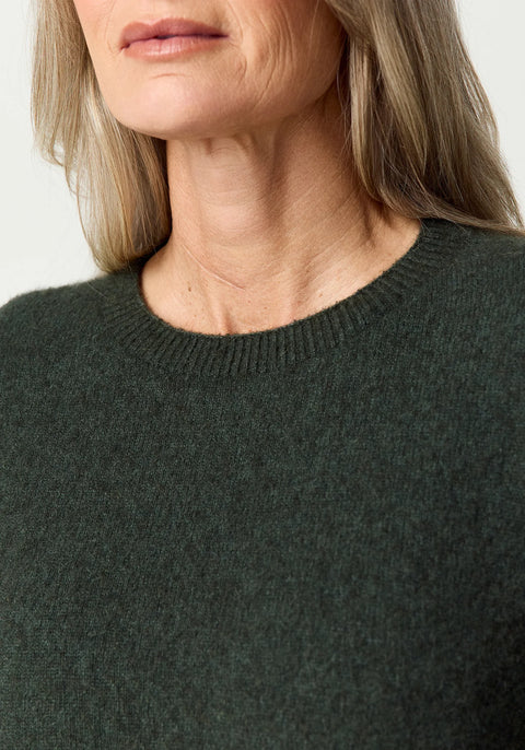 Mia Crew Sweater in Wilderness