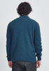 Estuary Half Zip in Deep Teal/Slate