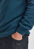 Estuary Half Zip in Deep Teal/Slate