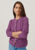 Shell Cardigan in Lilac