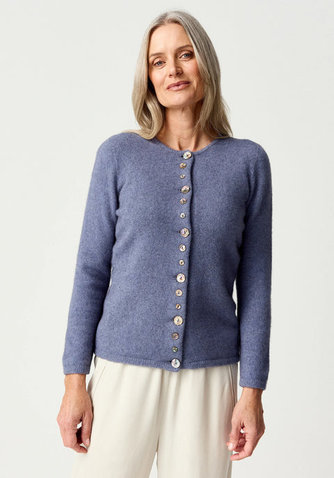 Shell Cardigan in Waterfall