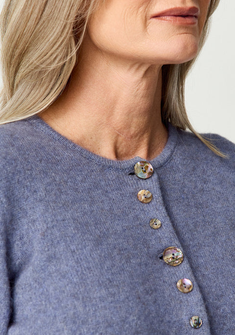Shell Cardigan in Waterfall