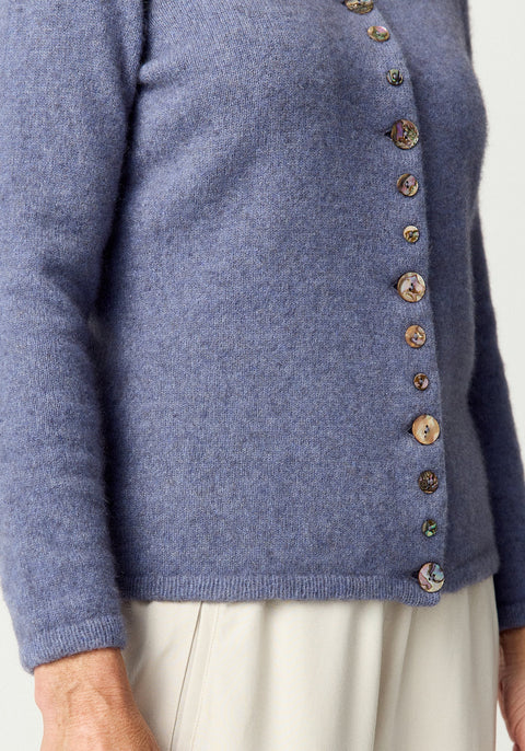 Shell Cardigan in Waterfall