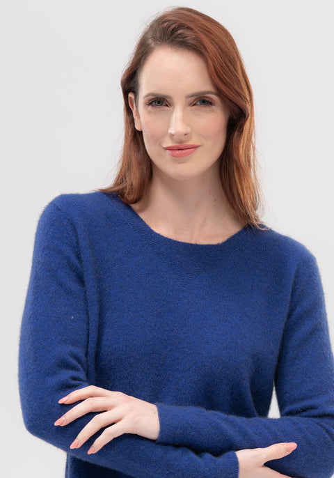 Relaxed Sweater in Lapis