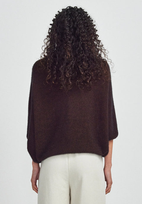 Air Cape Sweater in Cocao
