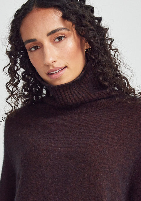 Air Cape Sweater in Cocao