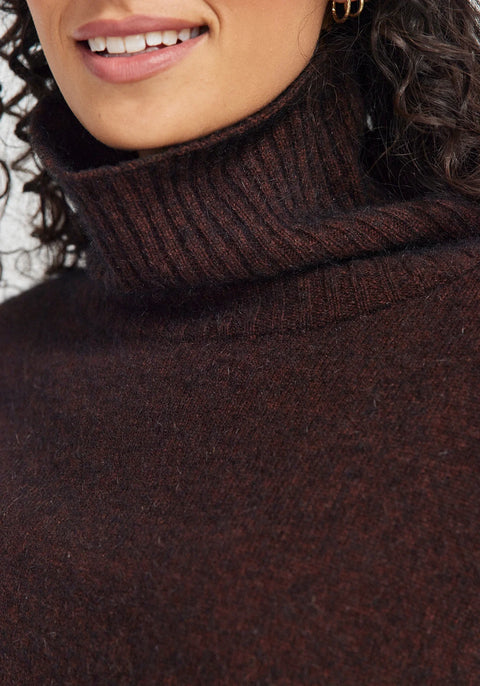 Air Cape Sweater in Cocao