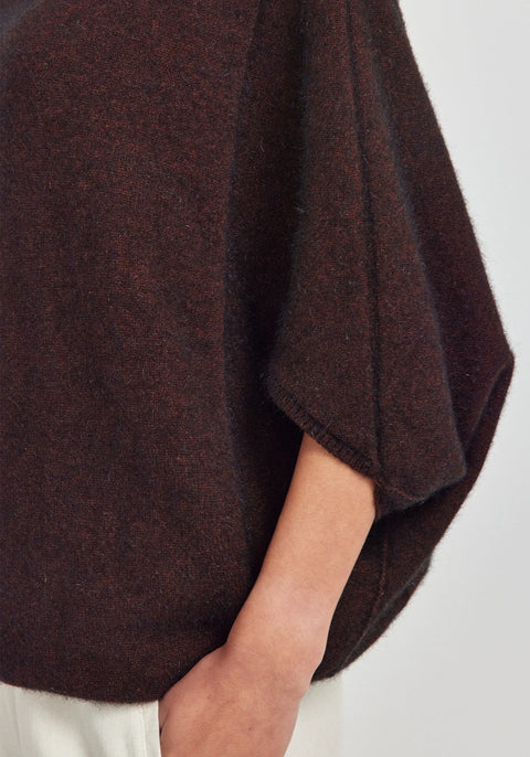 Air Cape Sweater in Cocao