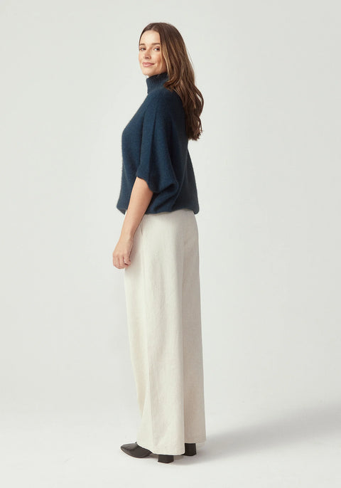 Air Cape Sweater in Deep Teal