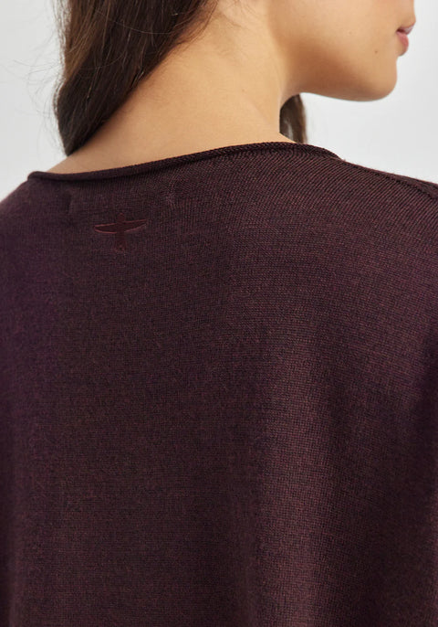 Mira Sweater in Noirberry