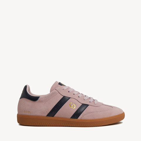 Parallel Pink/Navy Suede