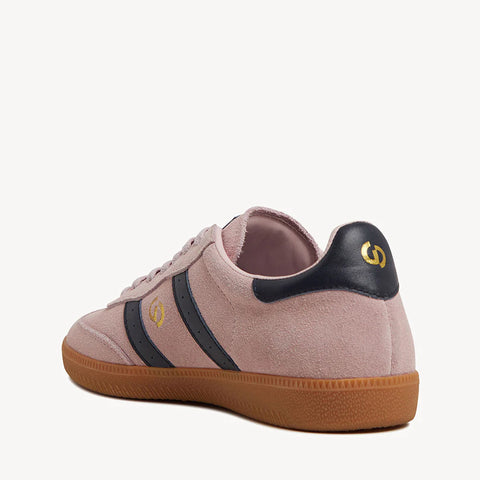 Parallel Pink/Navy Suede