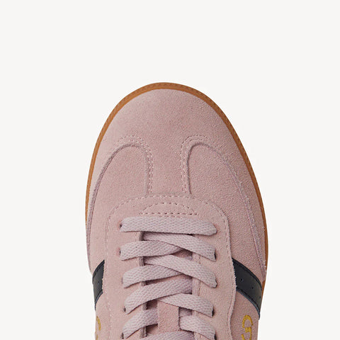 Parallel Pink/Navy Suede