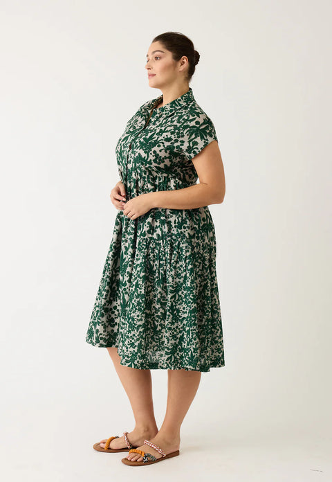 Maja Dress in Parsely
