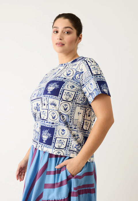 Apollo Tee in Lyon Tile