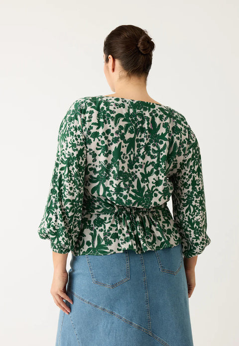 Ophelia Top in Parsley