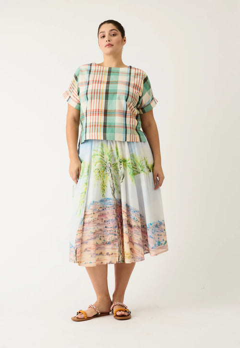 Eula Skirt in Palm Valley