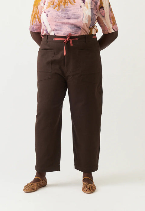 Sera Pant in Chocolate
