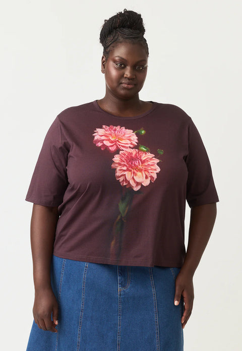 Grace Tee in Dahlia