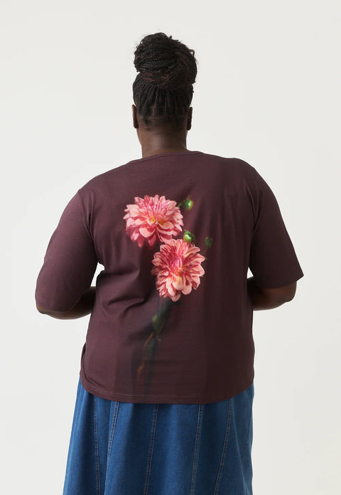 Grace Tee in Dahlia