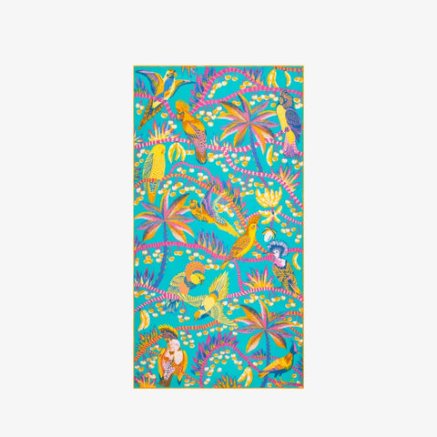 Cerise Scarf/Sarong in Turquoise