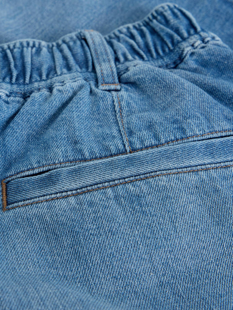 Sasha Short in Mid Denim
