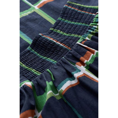 Mevagissey Skirt in Wimdow Panes Maritime