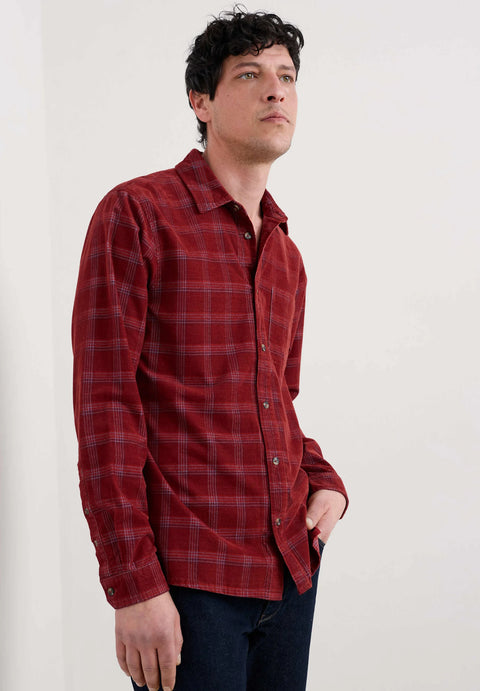 Men's Shoreman Shirt in Gawan Conker
