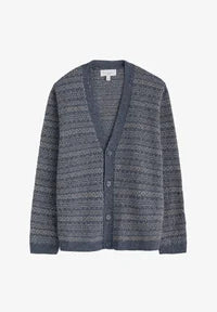 Petherwein Cardigan in Nilas Magpie