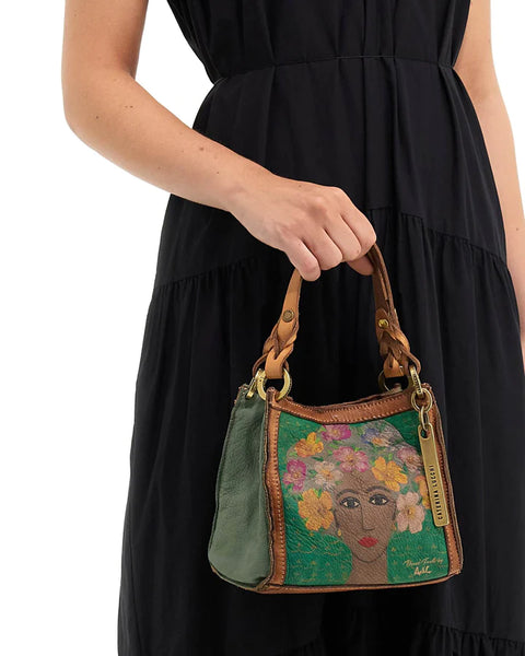 Anna Small Shopping Bag in Woman Print