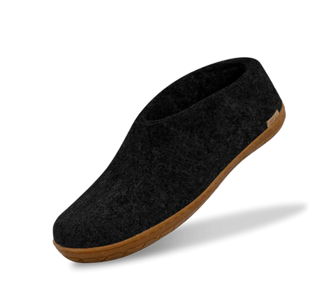 The Honey Rubber Shoe in Charcoal