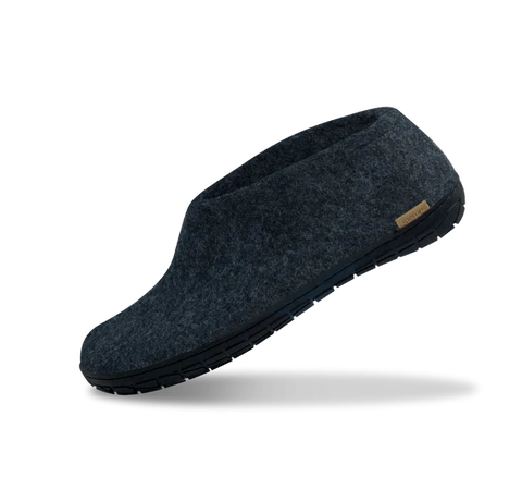 The Black Rubber Shoe in Denim