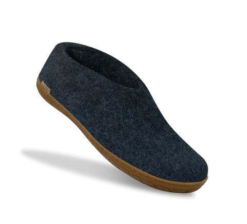 The Honey Rubber Shoe in Denim