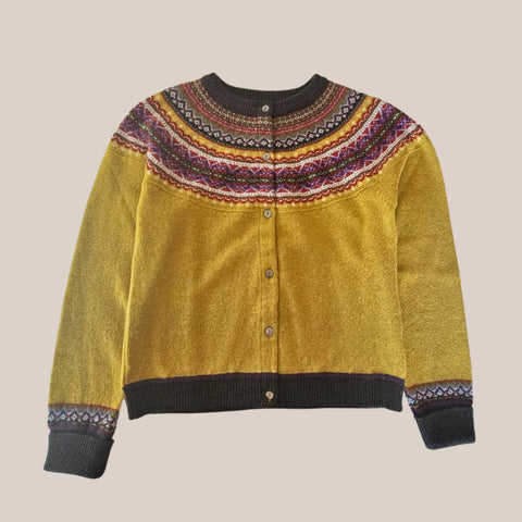 Alpine Short Cardigan in Findhorn